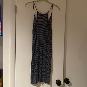 BCBG MaxAzria stripped navy and white Dress